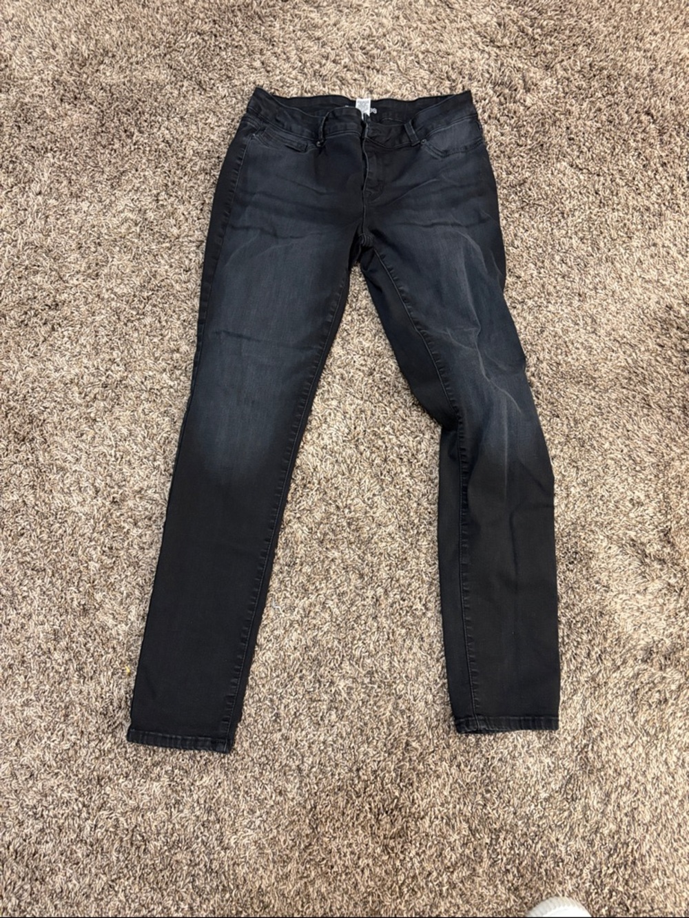 Maurices Black Skinny Jeans — Stretch Slim Fit